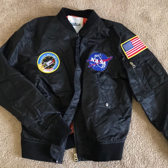 nasa black jacket